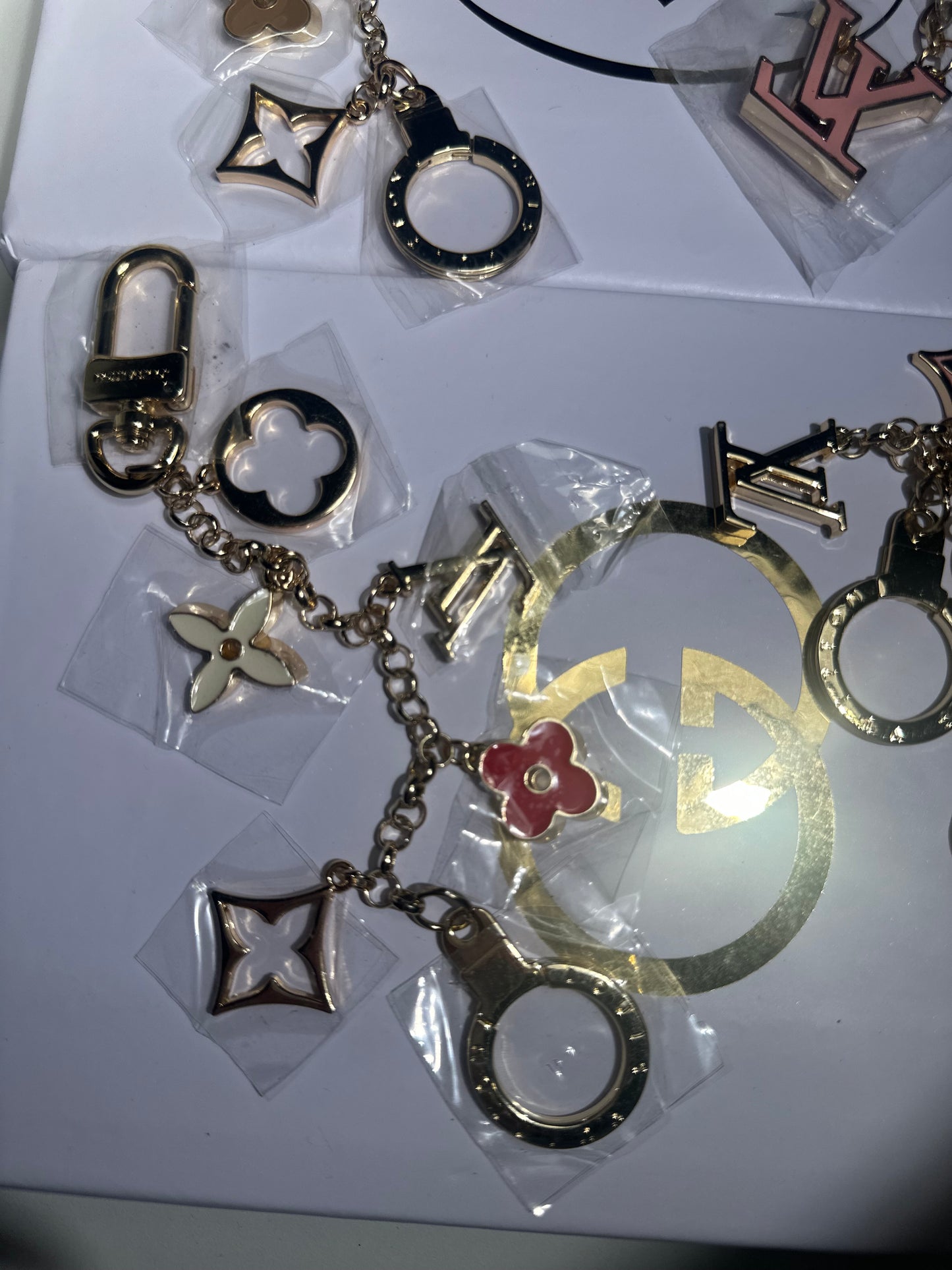 Various keychains