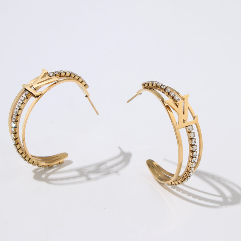 Pendientes de aro Loui