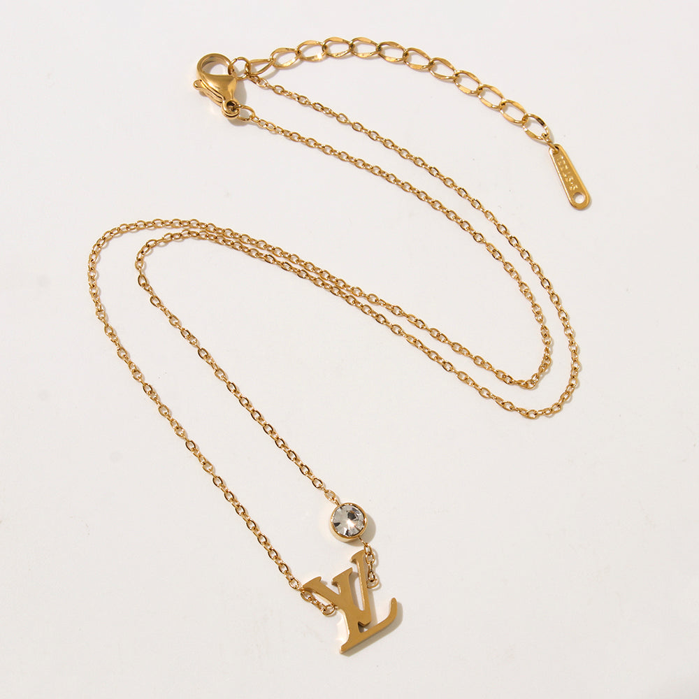 Collar de niña de diamantes