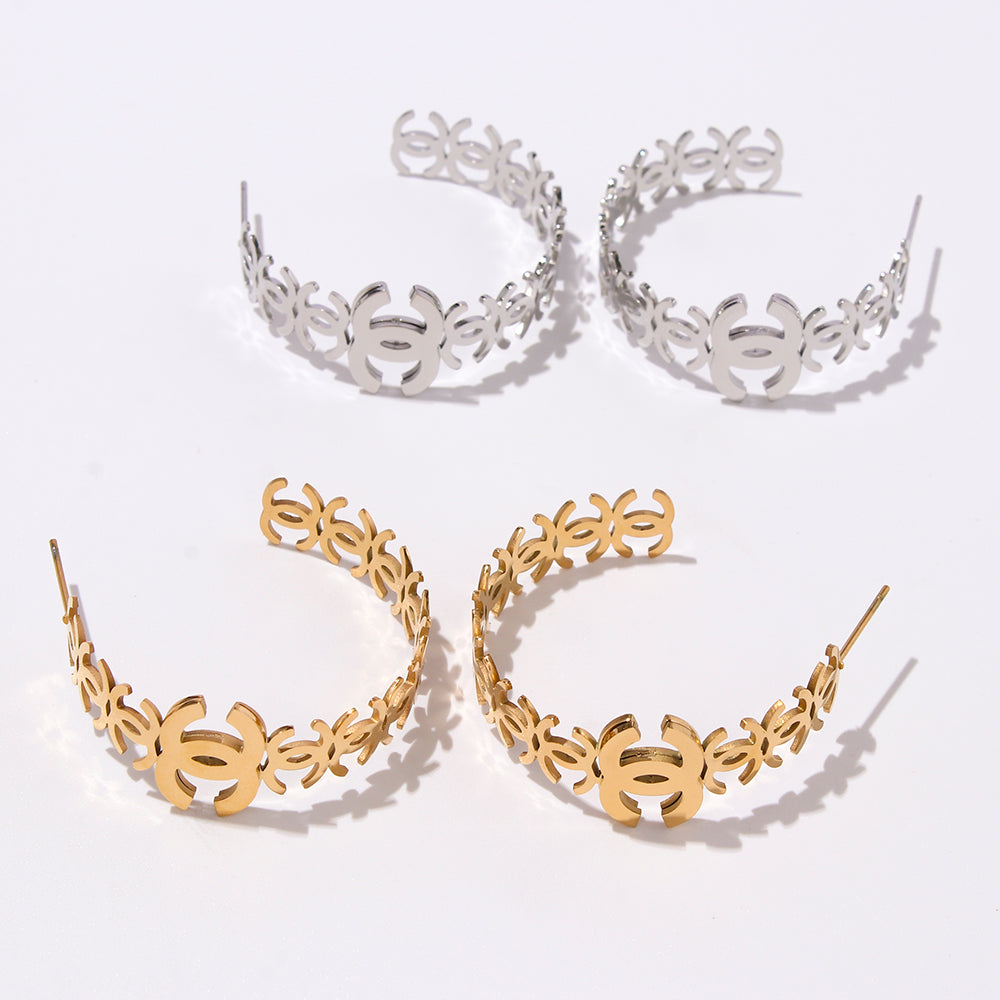 Coco hoops earrings