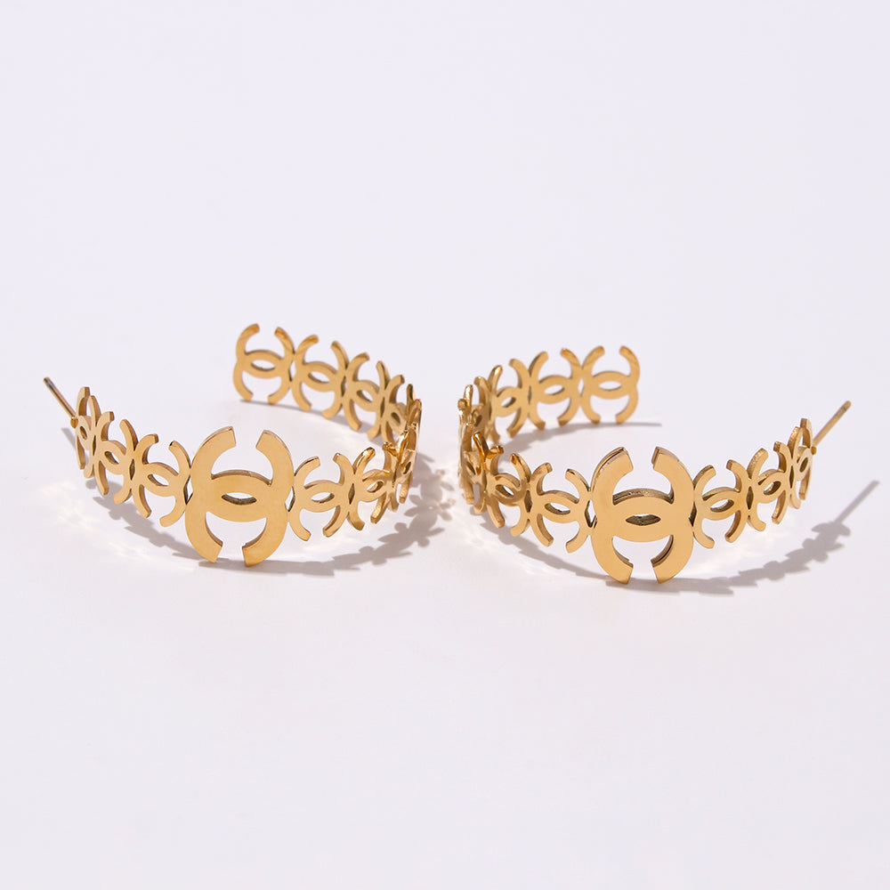 Coco hoops earrings