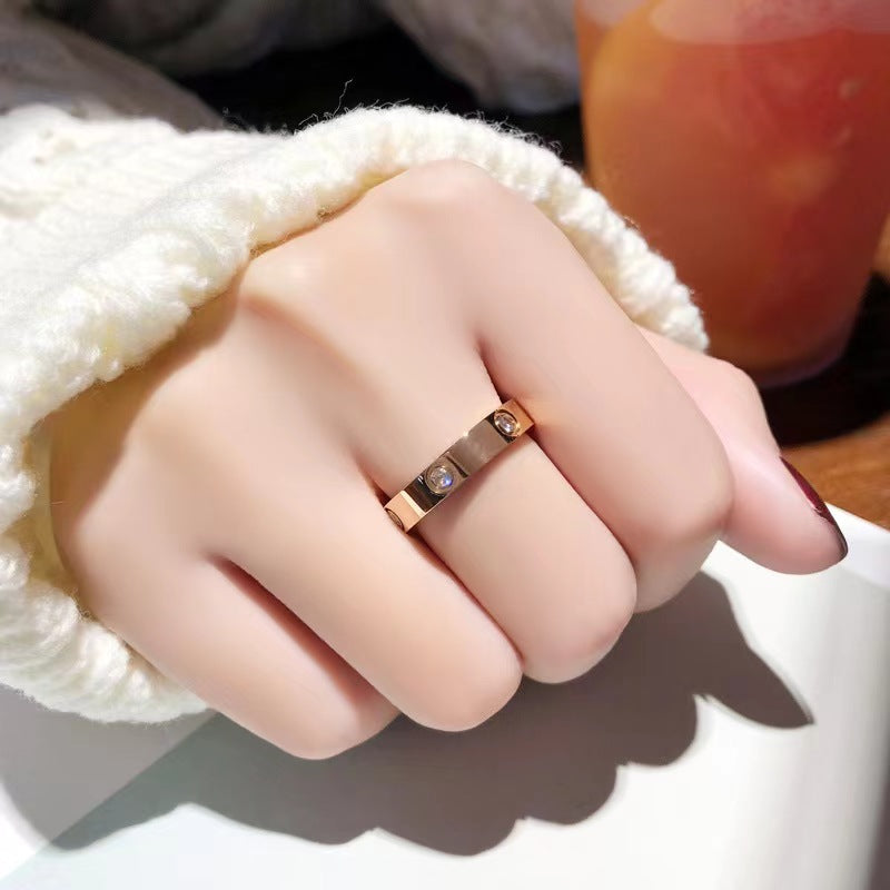 Anillo de carrito brillante