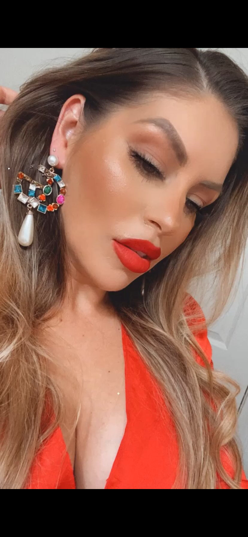 Pendientes de chica fiestera