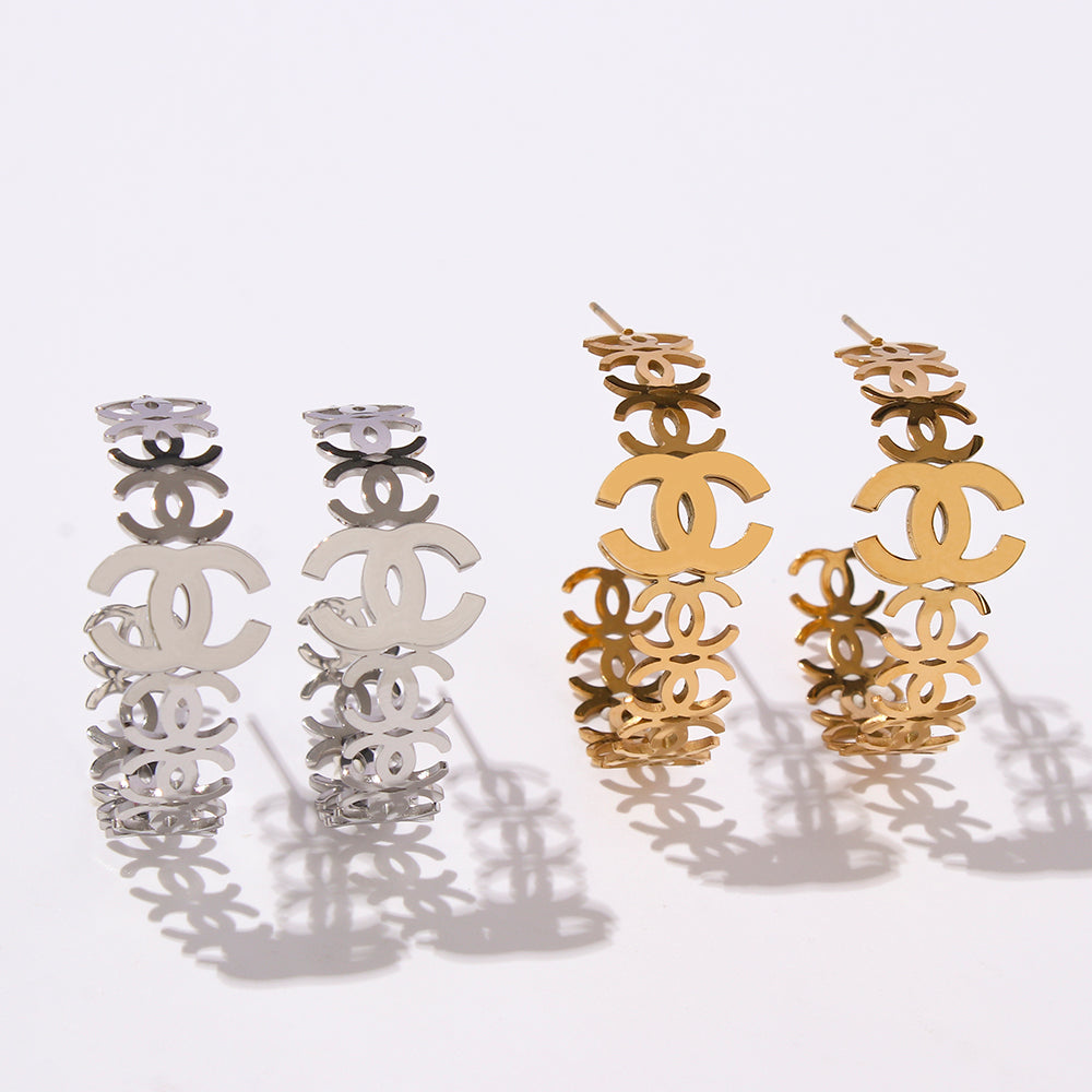Coco hoops earrings