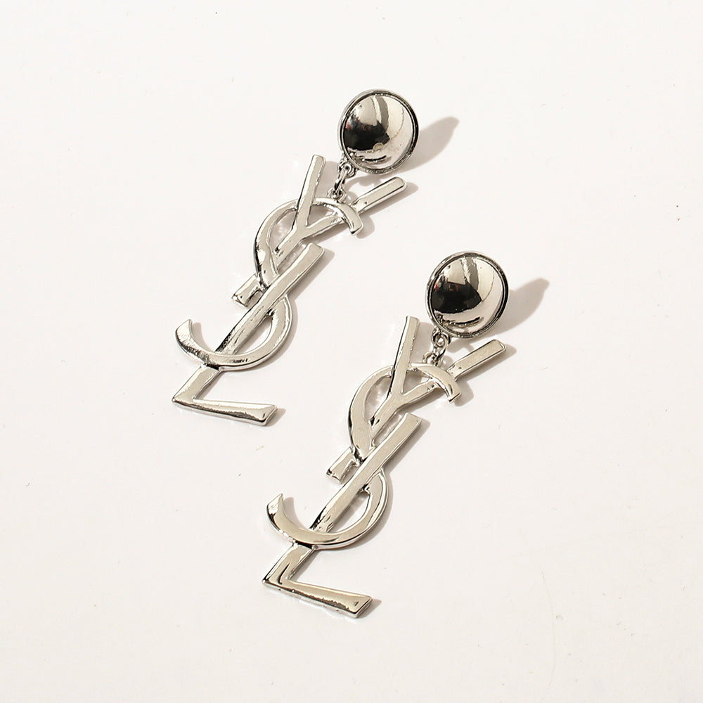 Pendientes colgantes en forma de Y