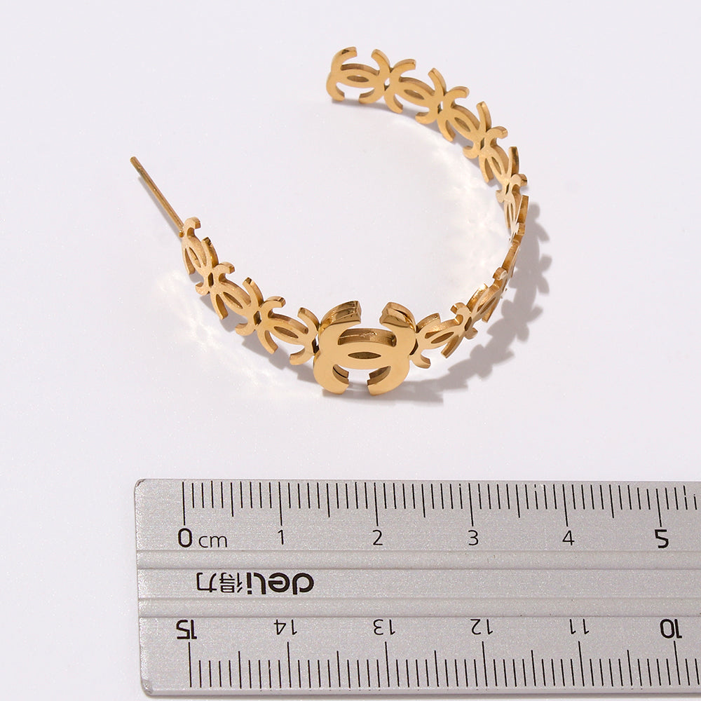 Coco hoops earrings