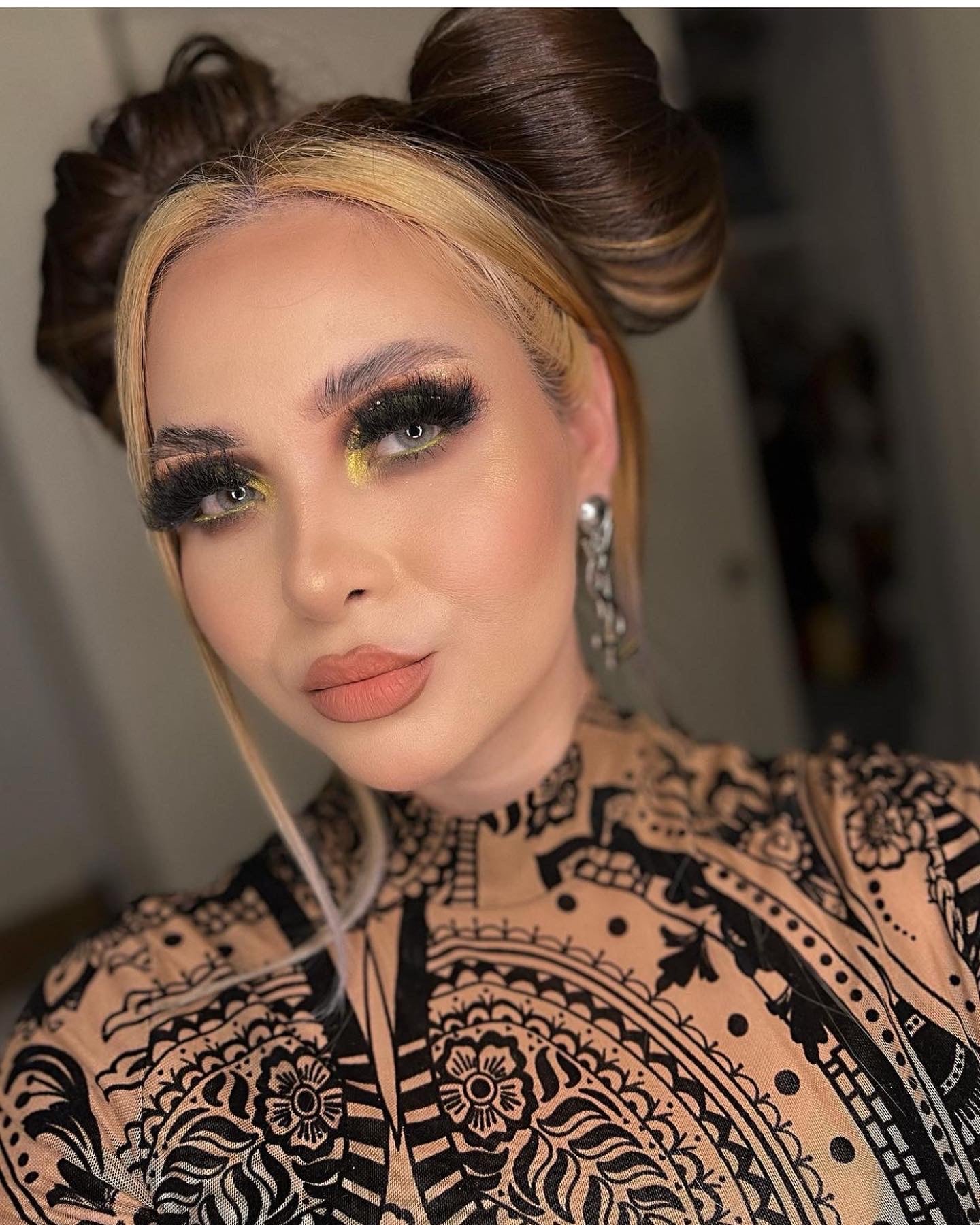 Pendientes colgantes en forma de Y