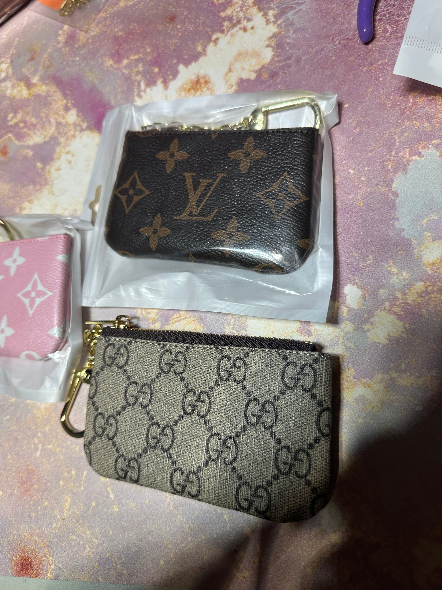 Keychain Wallets w/ zipper