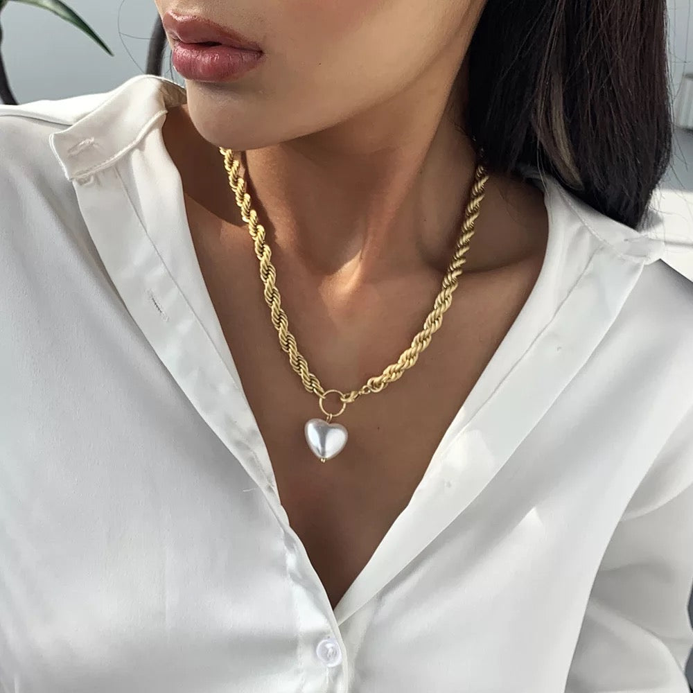 COLLAR de perla de Cotizan