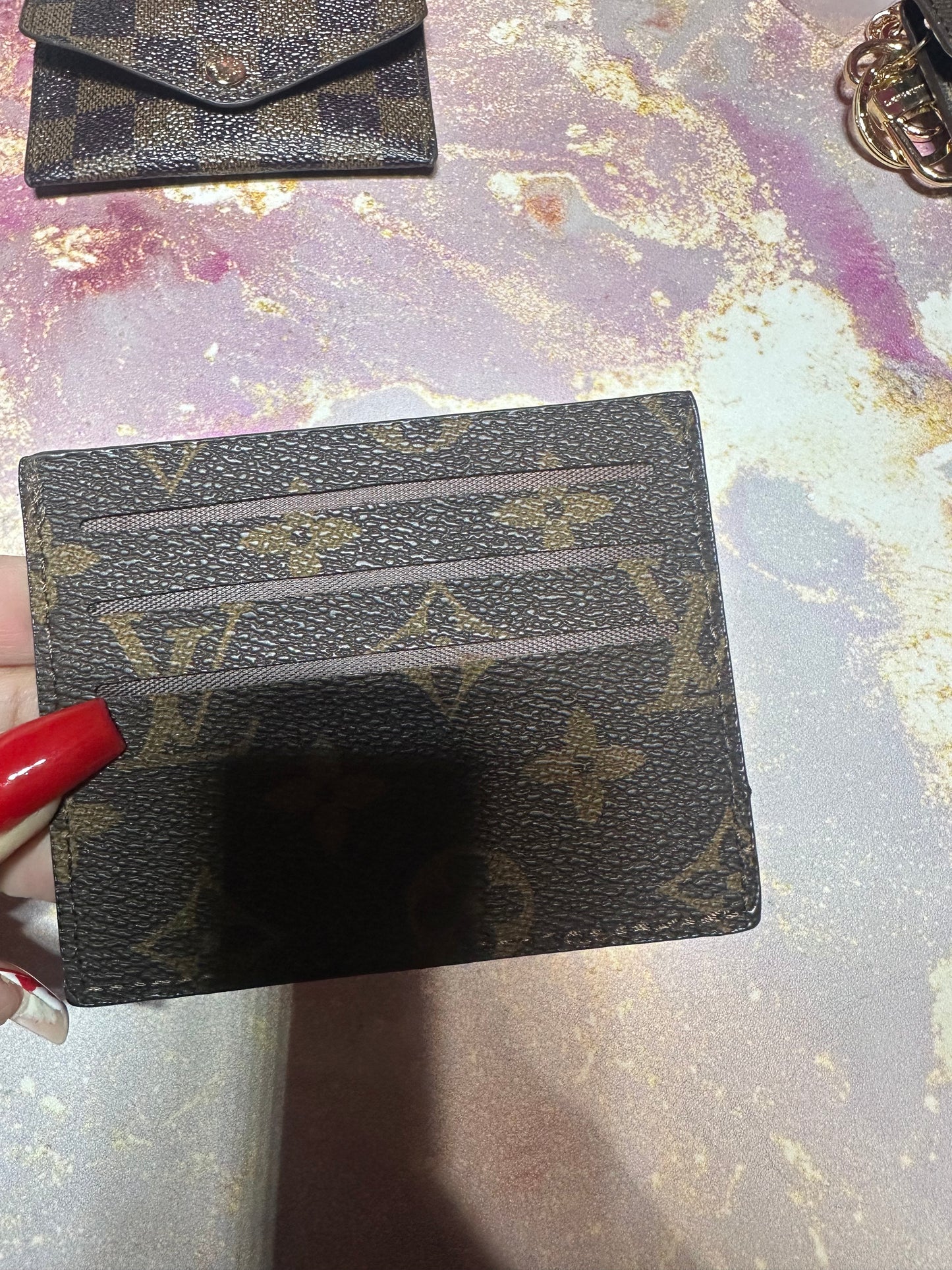 Flower card wallet