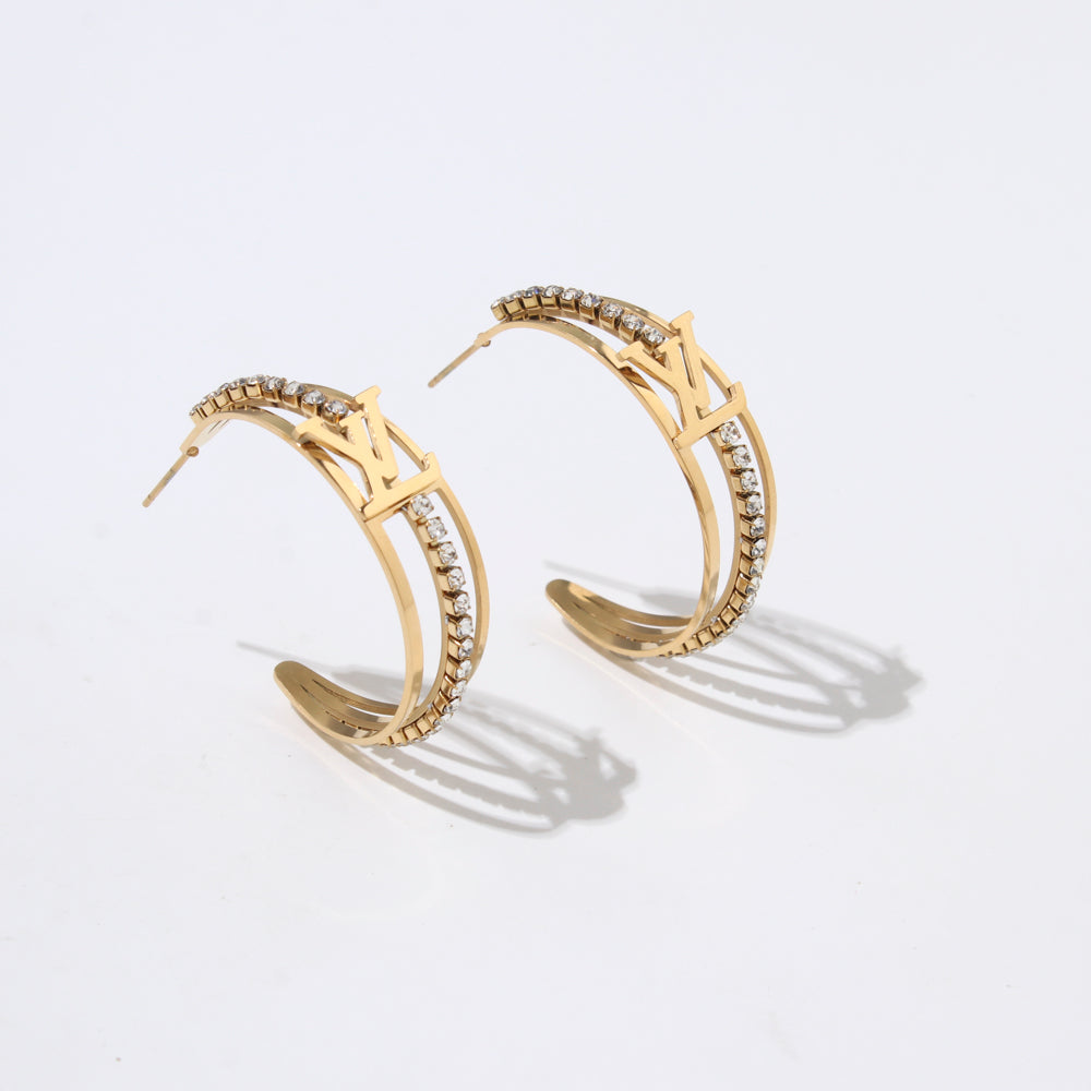 Pendientes de aro Loui