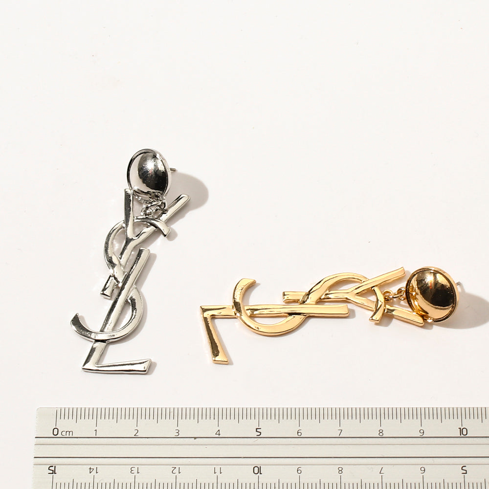 Pendientes colgantes en forma de Y