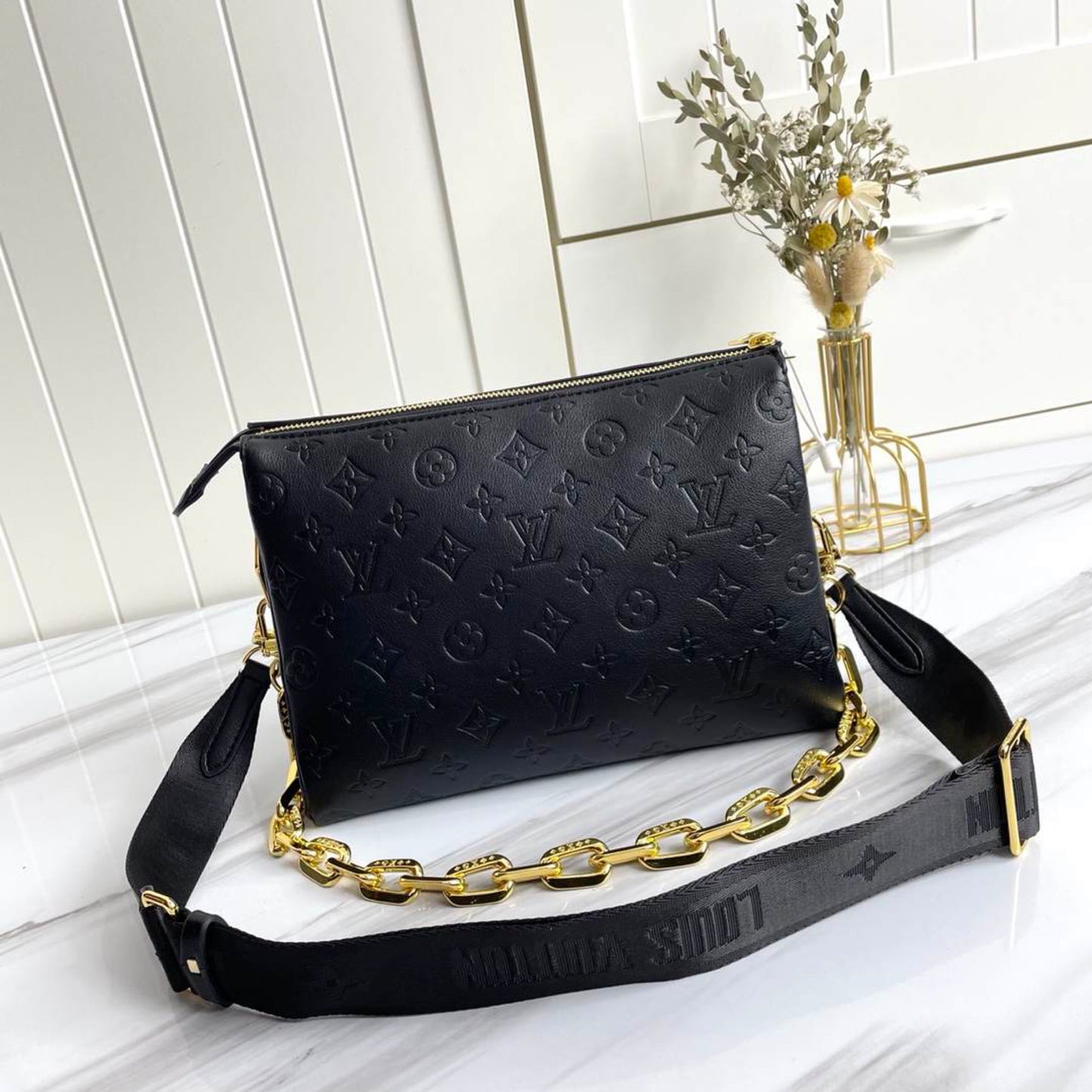 Bianka black and cream