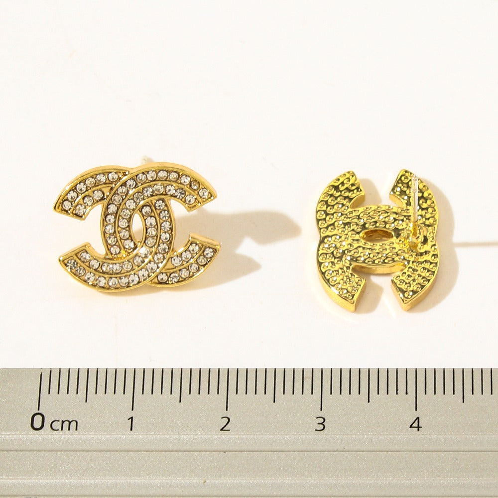 Pendientes de doble C