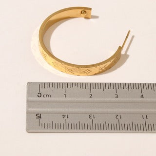 Pendientes de aro Loui
