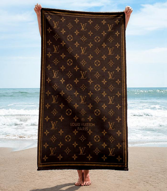 Boujee classic beach towel