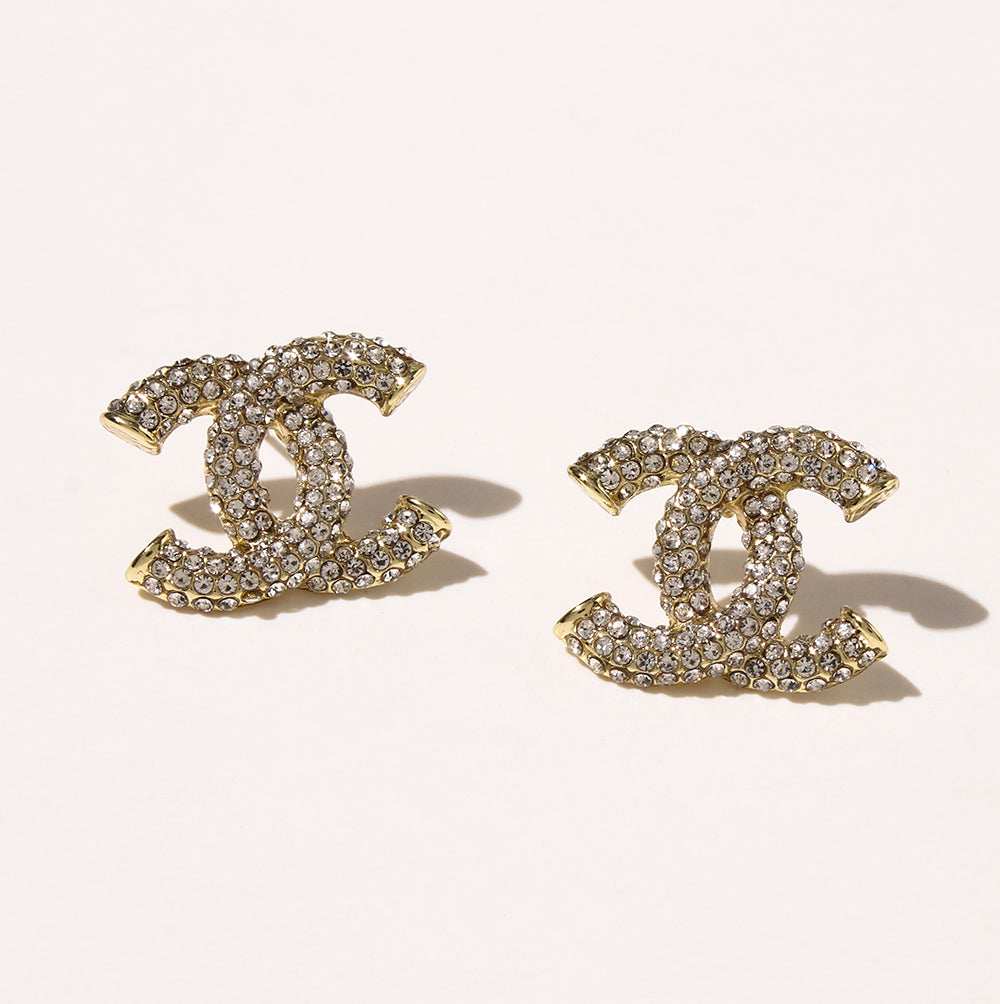 Diva earrings gold