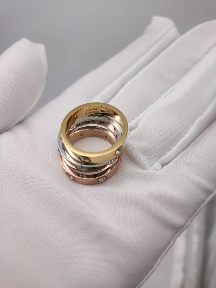 6 stone ring