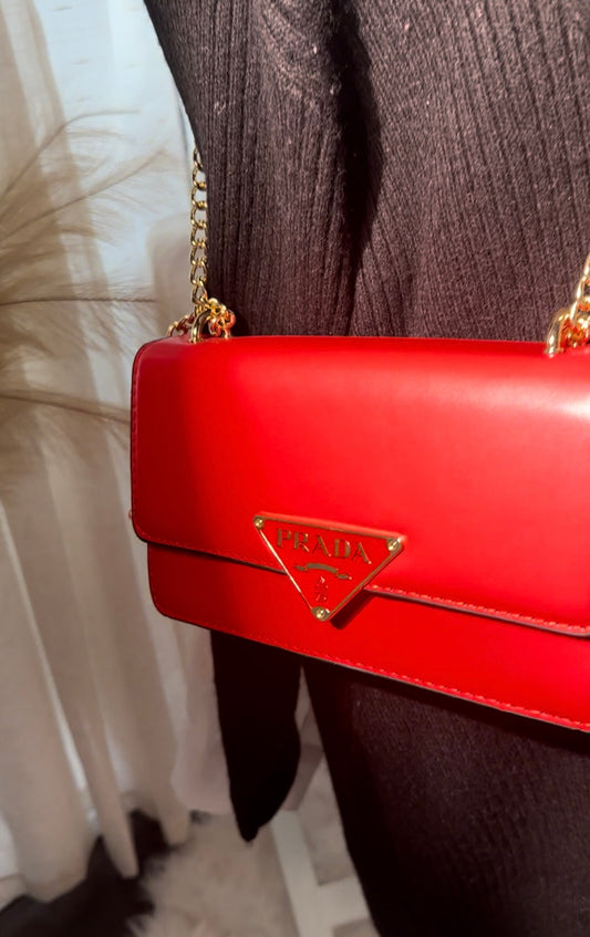 Red prad bag