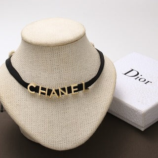 Cc choker necklace