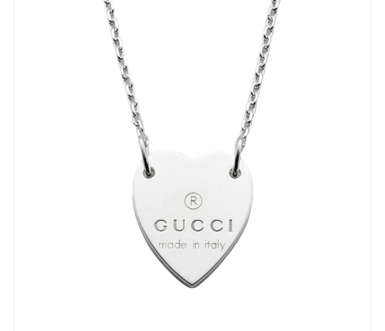 G Heart necklace