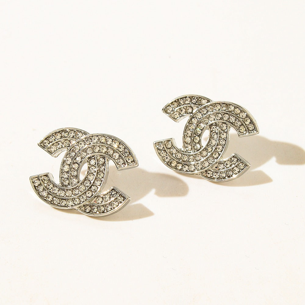 Double C earrings