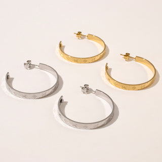 Loui hoop earrings